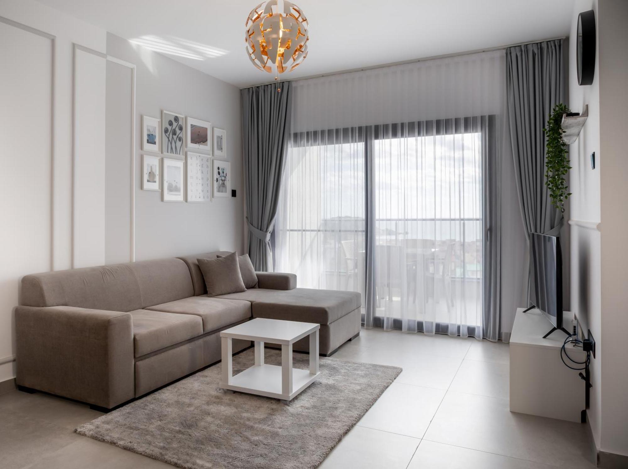 Caesar Blue Seaside Luxury Apartments Gastria Ngoại thất bức ảnh
