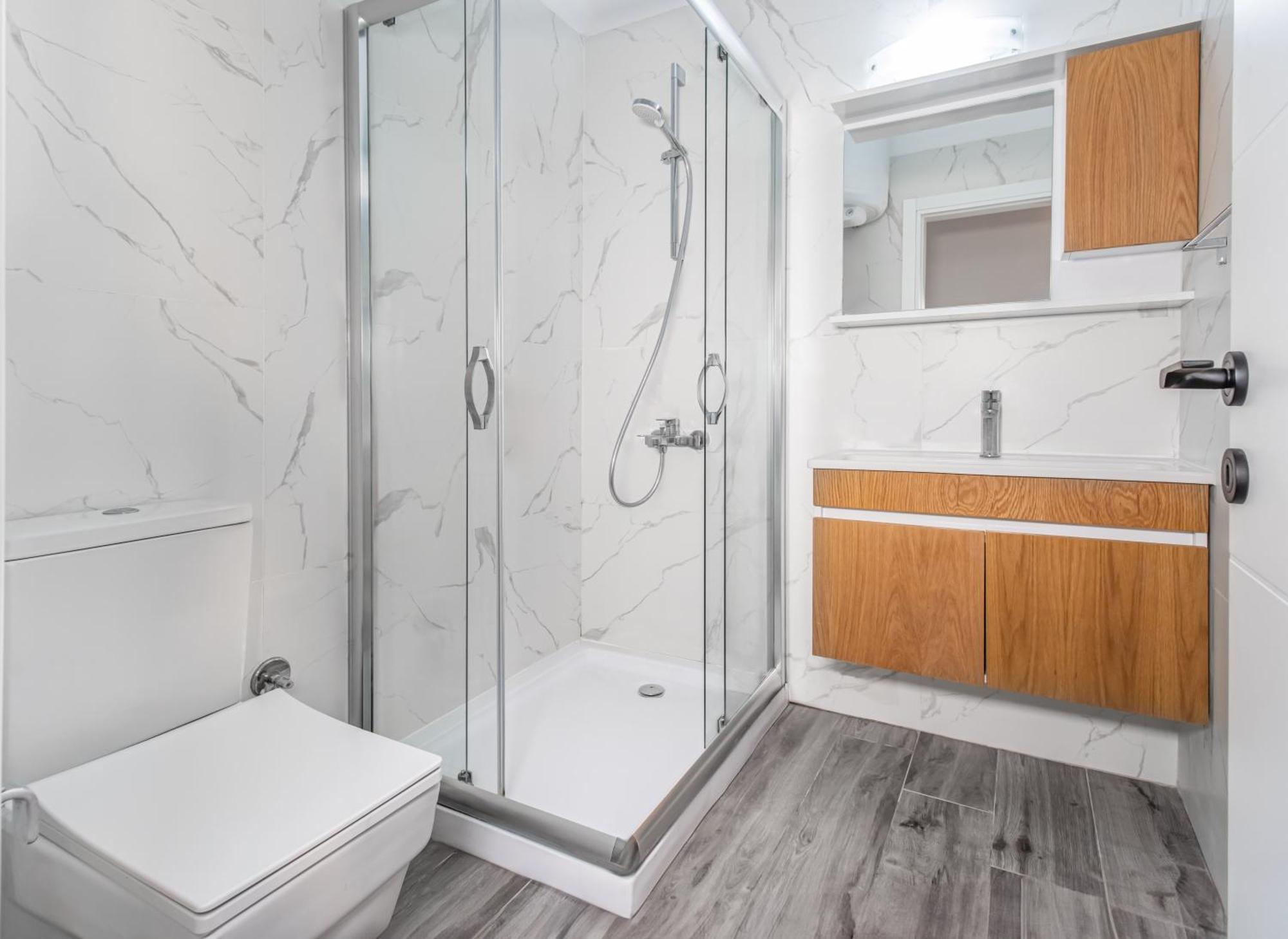 Caesar Blue Seaside Luxury Apartments Gastria Ngoại thất bức ảnh
