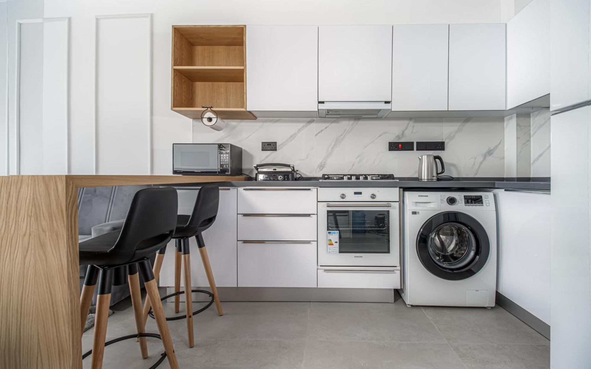 Caesar Blue Seaside Luxury Apartments Gastria Ngoại thất bức ảnh