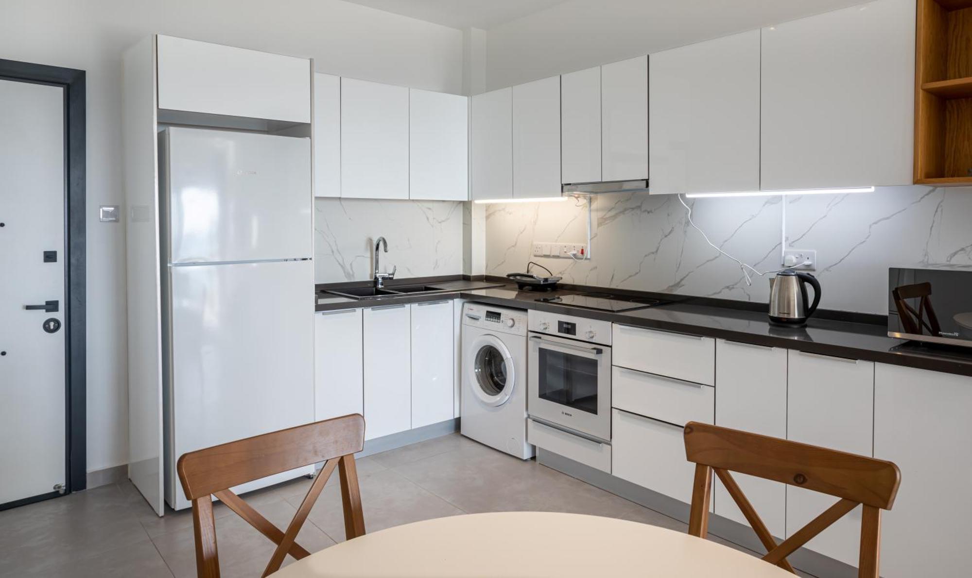 Caesar Blue Seaside Luxury Apartments Gastria Ngoại thất bức ảnh