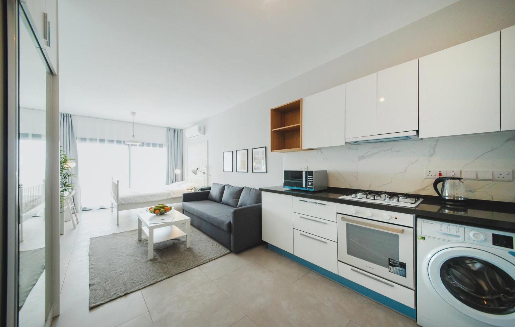 Caesar Blue Seaside Luxury Apartments Gastria Ngoại thất bức ảnh