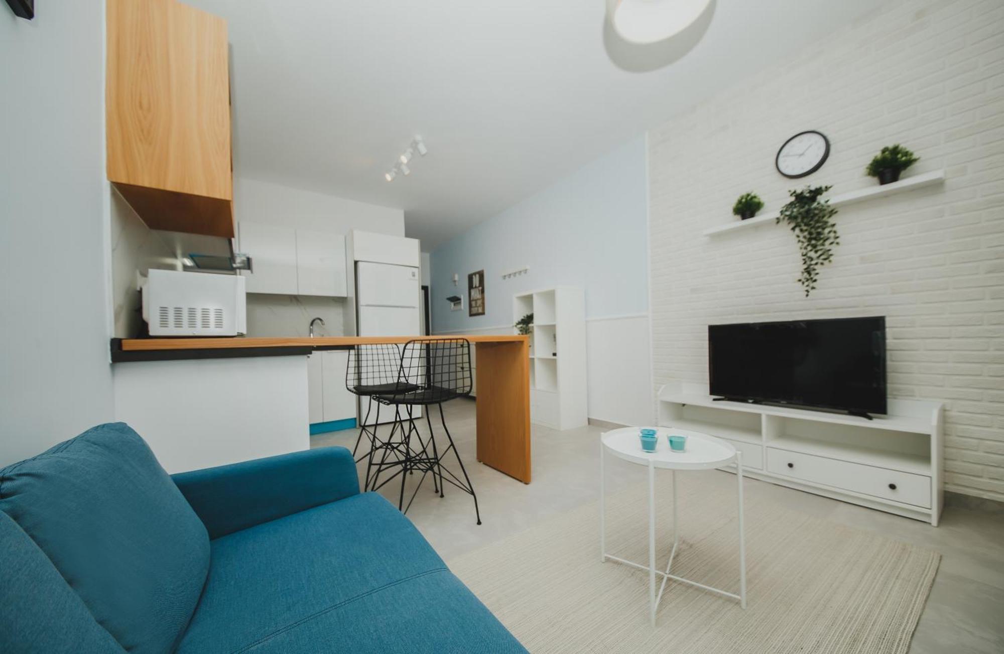 Caesar Blue Seaside Luxury Apartments Gastria Ngoại thất bức ảnh