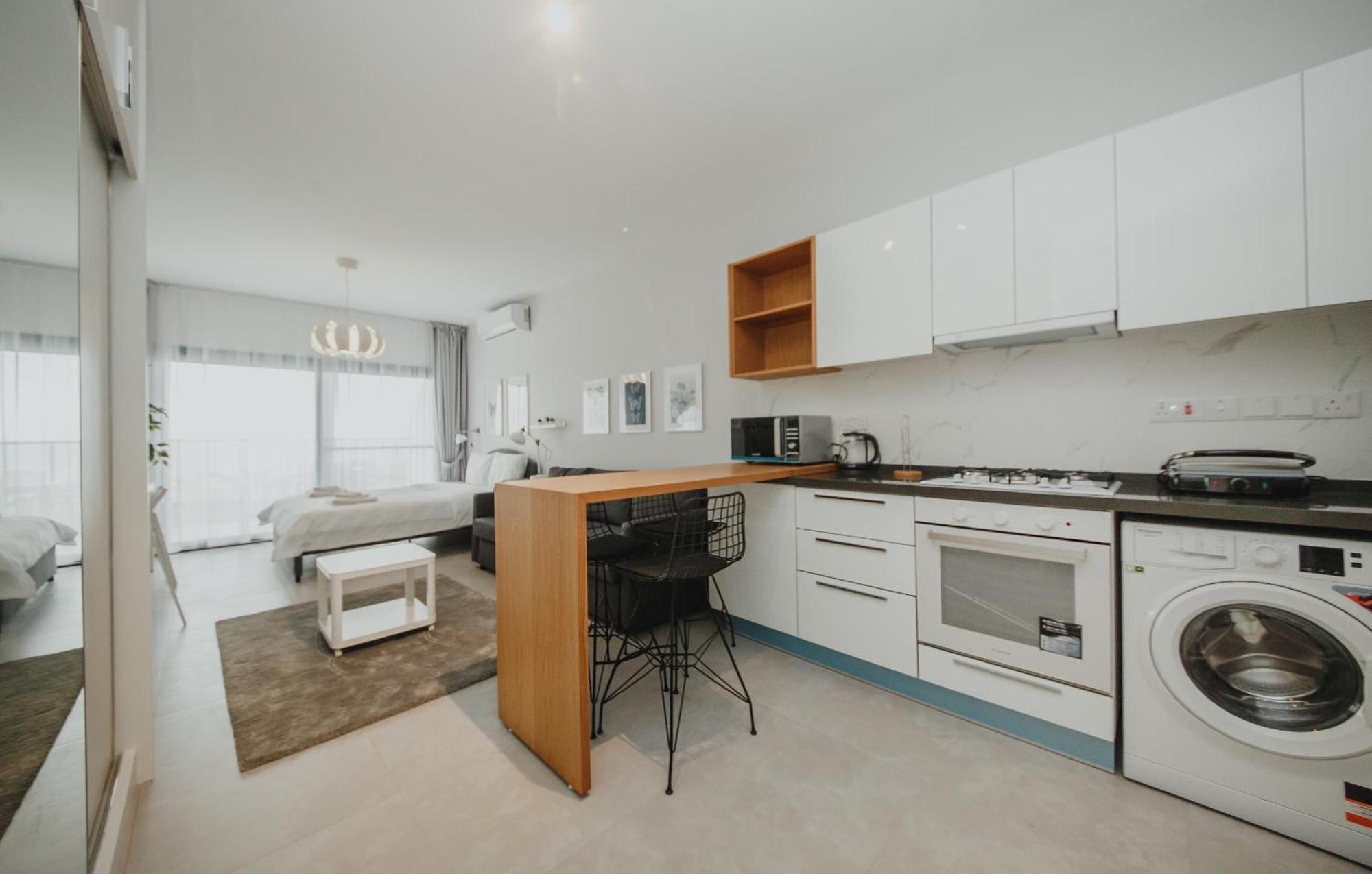 Caesar Blue Seaside Luxury Apartments Gastria Ngoại thất bức ảnh