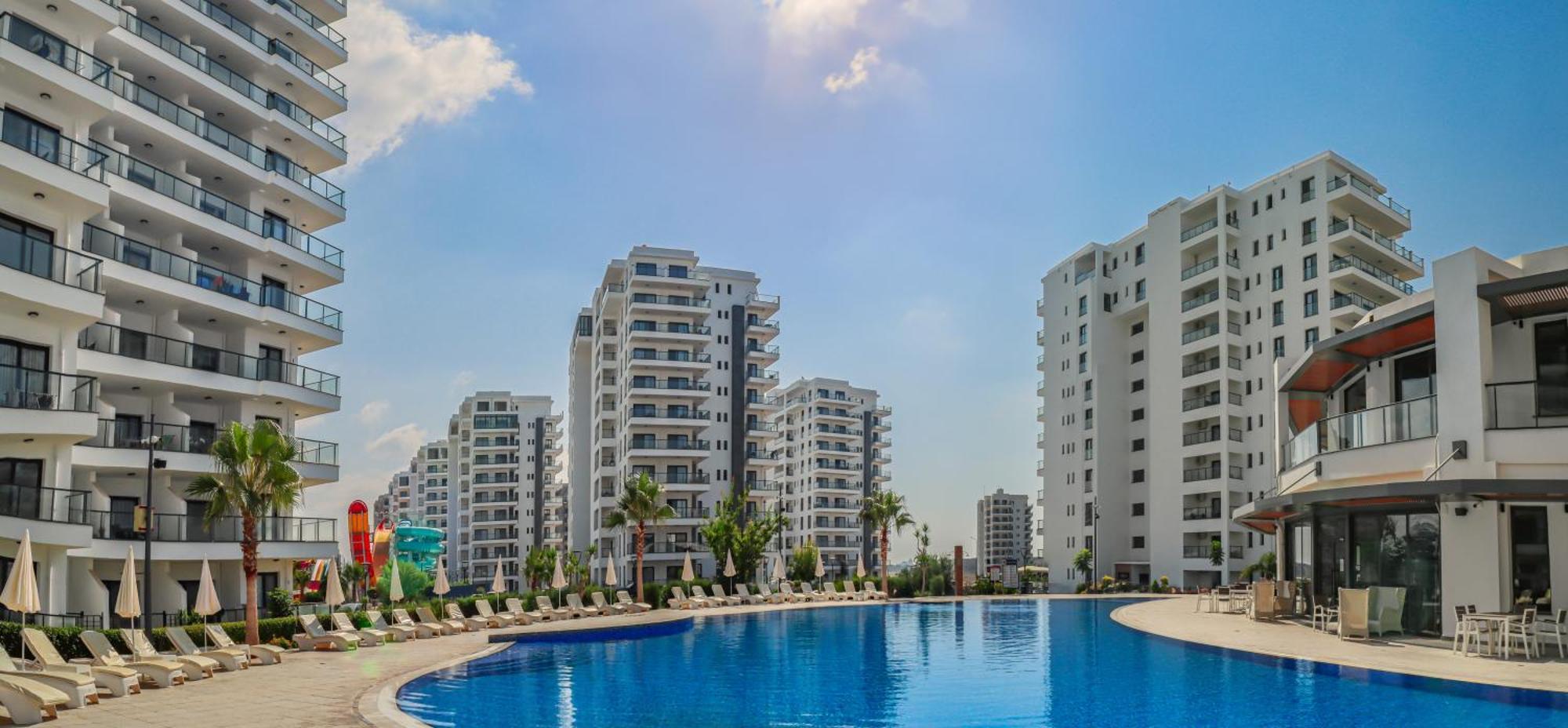 Caesar Blue Seaside Luxury Apartments Gastria Ngoại thất bức ảnh