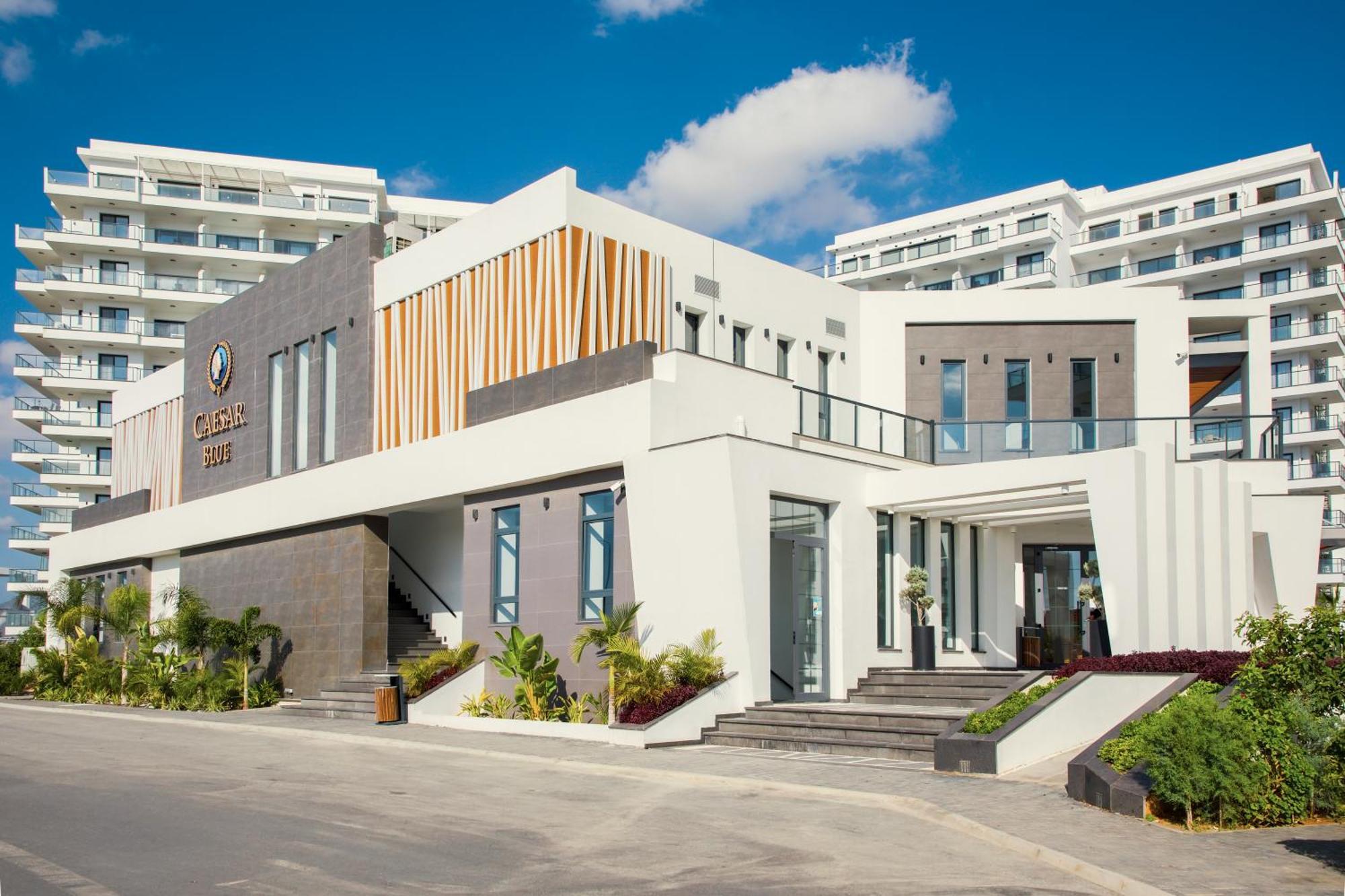 Caesar Blue Seaside Luxury Apartments Gastria Ngoại thất bức ảnh