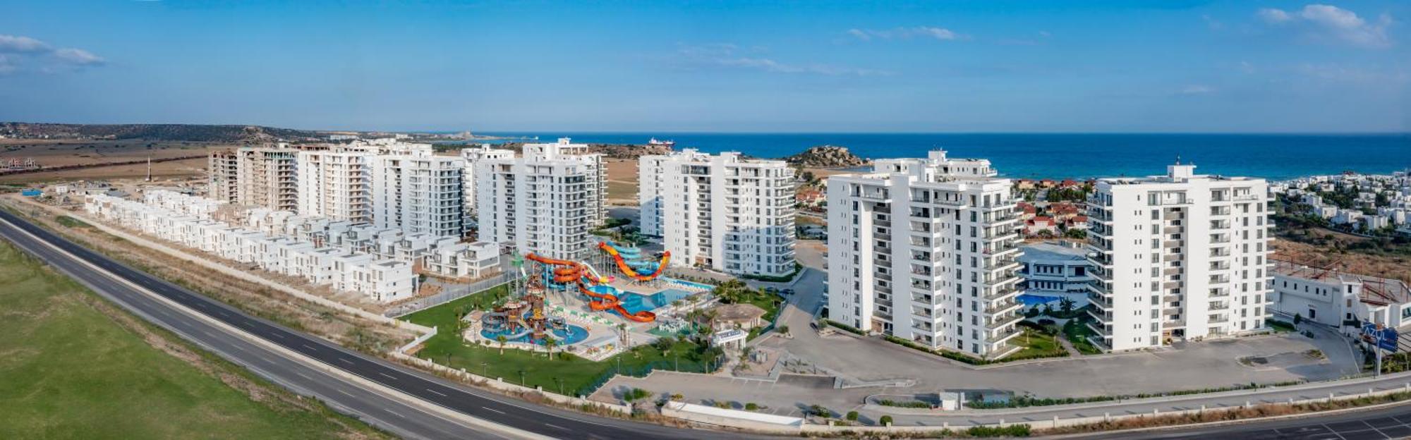 Caesar Blue Seaside Luxury Apartments Gastria Ngoại thất bức ảnh