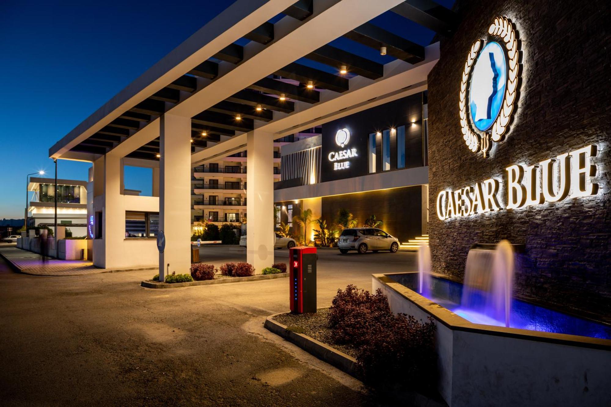 Caesar Blue Seaside Luxury Apartments Gastria Ngoại thất bức ảnh